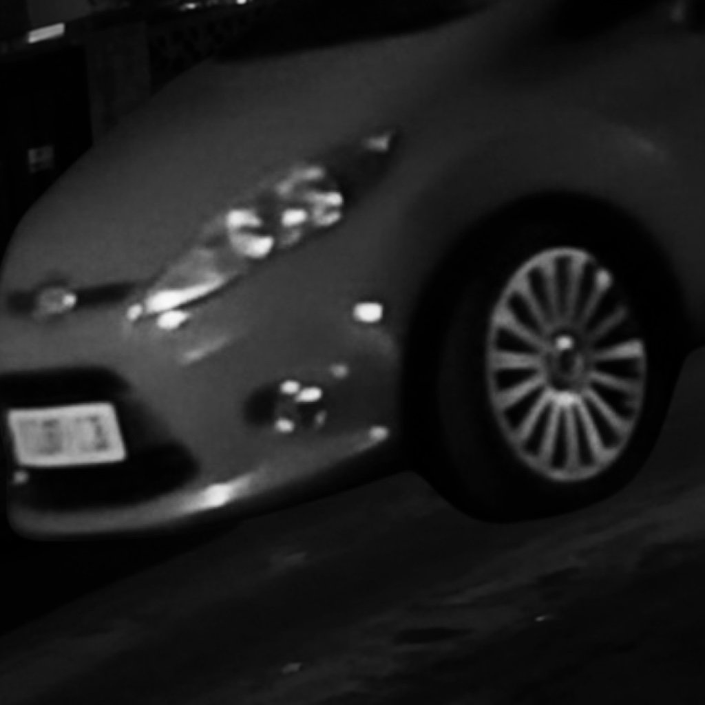 Processed image with license plate annotations