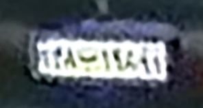 Processed image with license plate annotations