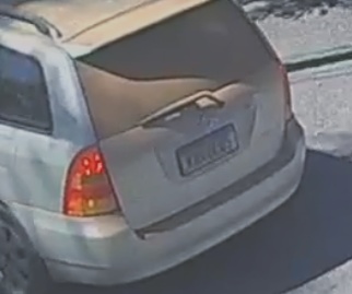 Processed image with license plate annotations